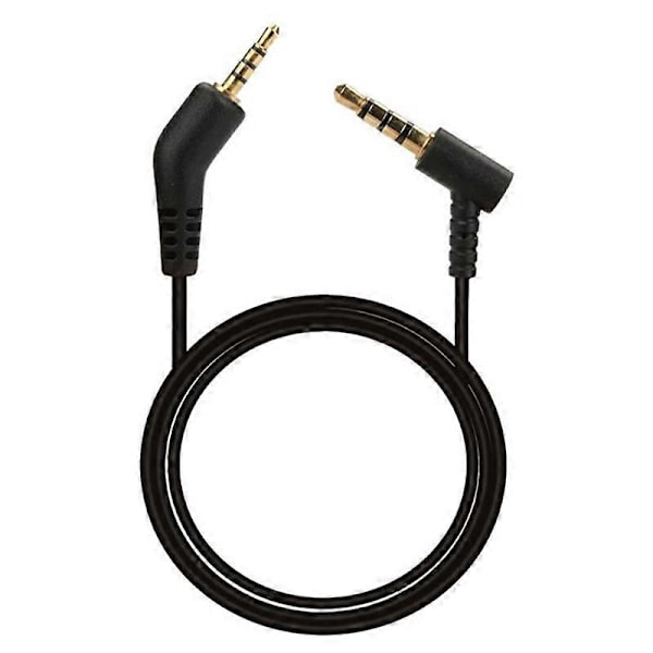 Reservedele Audiokabel til Bose QuietComfort QC 3 Hovedtelefoner uden Mikrofon Sort