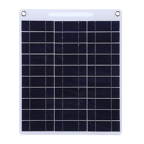 60W Solpanel Bärbar 5V Dubbel USB Snabbladdare Panel Kit Utomhus Nödsladdning Batteri Trav