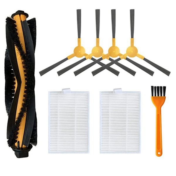 Til LIECTROUX C30B XR500 E30 Proscenic 800T 820S 820T 830T Robotstøvsuger Hovedsidebørste Hepa Filter Mop Klud Reservedel