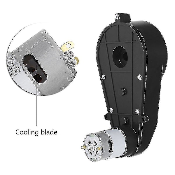 12v 550-8000rpm Elmotor Växellåda För Barnfordon Reservdelar