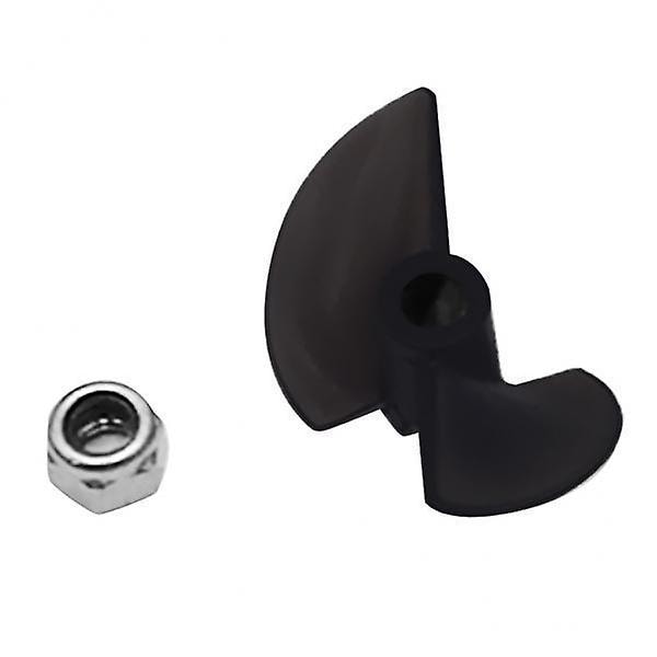 7xFT011-10 Trebladig Propeller Ersättning för Feilun FT011 RC Speedbåt (C)