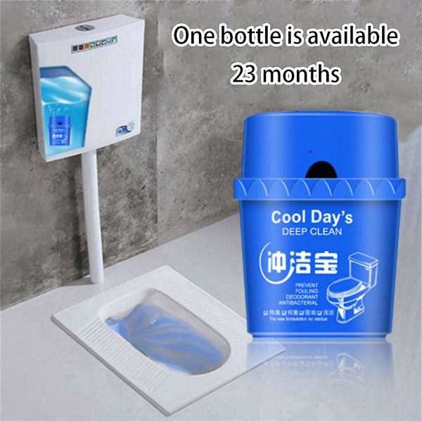 Toilet Cisternrenser Loo Freshener 2000 Flush Plet &amp; Kalkfjerner