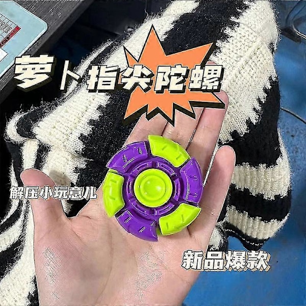 Fidget spinner gravitationsrädisa serie portabel dekompressionsleksak deformationsleksak (C)