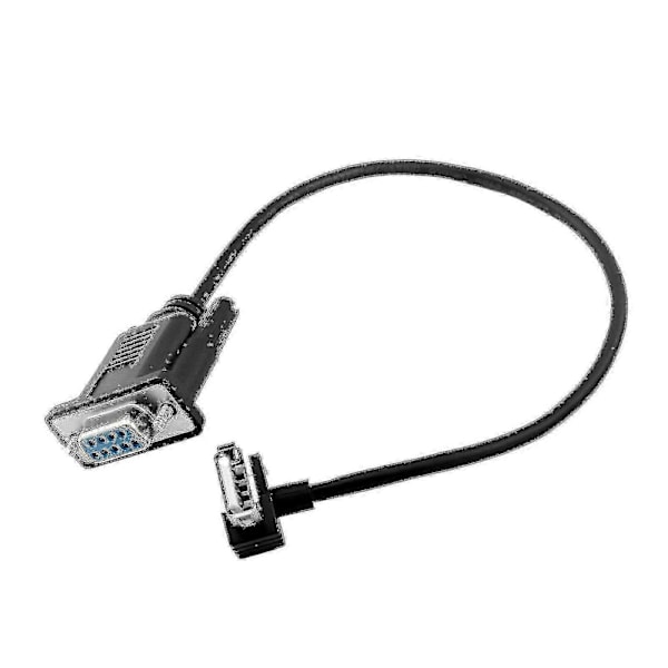 Rs232 Db9 9 Pin Hunn Til Usb 2.0 A Hann Plc Seriell Kabel Adapter Konverter 8\" Tommer 25cm Ft (C)