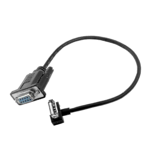 RS232 DB9 - USB 2.0 -sovitin, 25 cm:n 8 tuuman kaapeli