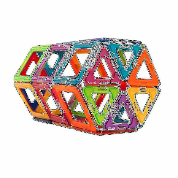 50/100 st 3D DIY Magnetiska Leksaker Byggstenar Klossar Barn Utbildnings-QH