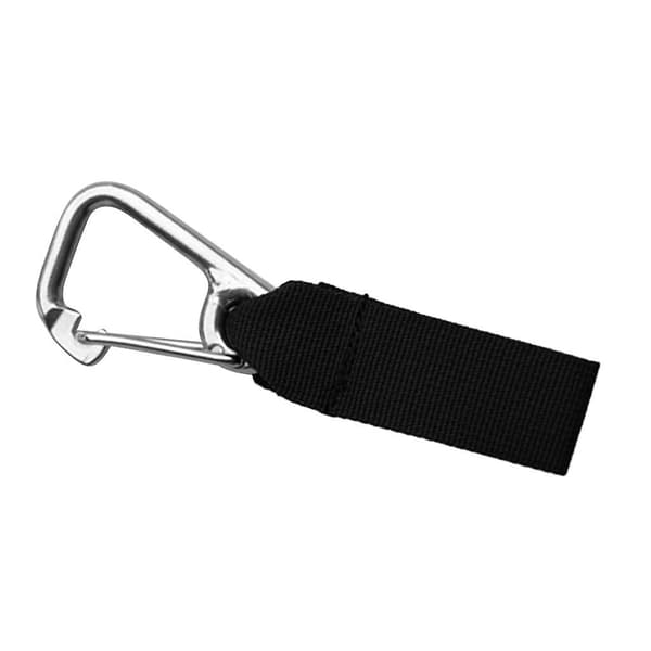 Dykker Lanyard Rem med Webbing Bælte, Orange og Sort