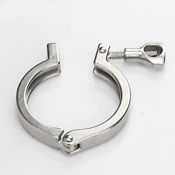 Klämma 64mm Sanitärt Rostfritt Stål Koppling Ferrule Tri Clamp Clover