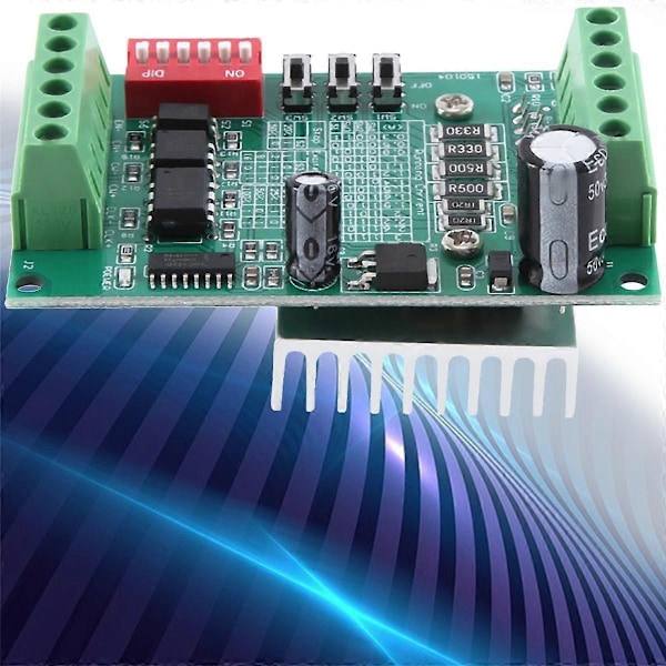 TB6560 3A Stepper Motor Driver 10-trinns strøm Multifunksjons Stepper Motor Driver Board Enkelt Akse As Shown