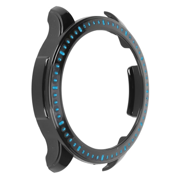 Skyddande klockfodral för Amazfit GTR 4, stöttåligt, reptåligt, svart, blått [C]