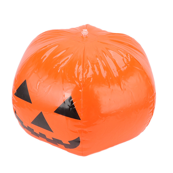 Halloween Oppustelige Græskarlys Farverigt Vandafvisende Fjernbetjening Oppusteligt Græskarlys til Gårdsarealer Græs[C]
