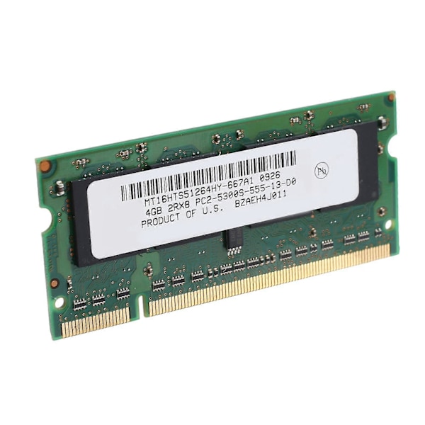 4GB DDR2 Laptop RAM 667Mhz PC2 5300 SODIMM 2RX8 200 Pins til AMD Laptop Hukommelse