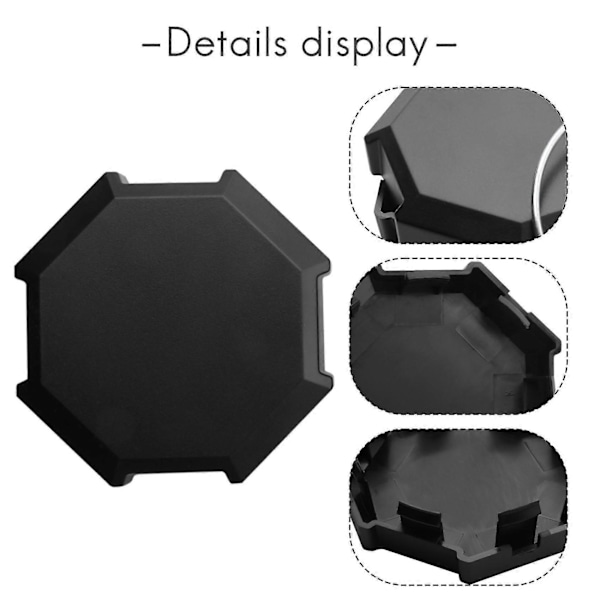 4 st Navkapslar Hjulcentrumkapslar Ersättningsdel för RZR 900 1000 RZR XP Turbo 1522216-655 Hexagon (C)