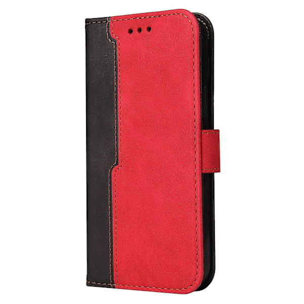 Läderfodral för iPhone 14 Plus Red