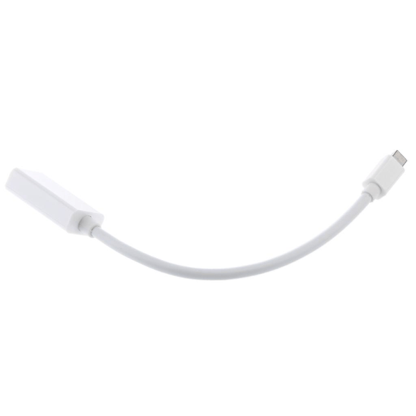 Mini DP DisplayPort (Thunderbolt) - HDMI-sovitin Macbook Pro Air Mac -laitteille (C)