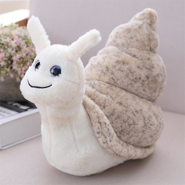 Kawaii Snigel Plyschleksak Mjuk Söta Leksaker Fylld Djurleksak 7 Tum