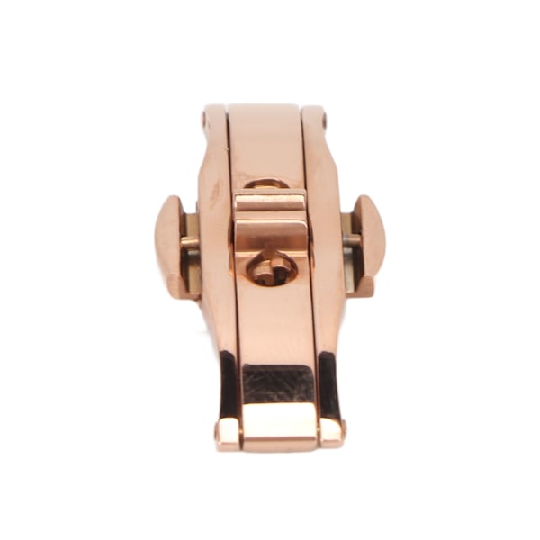 Fjärilslås i Roséguld Legering Keramisk Wolfram Stål 5 X 15 Klocka Deployment Spänne för Ersättning[C]
