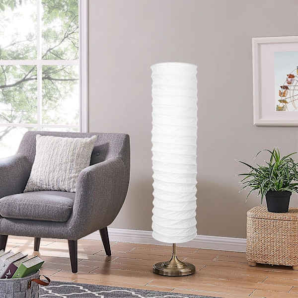 Minimalistisk Gulvlampe Gulvlampe Papirlaterne Høj Papir Gulvlampe Japansk Papir Gulvlampe Hvid Papir Gulvlampe