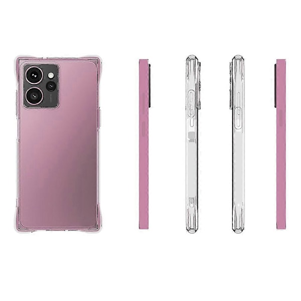 For HMD Skyline TPU Telefon Cover - Skridsikker Transparent Mobiltelefon Cover