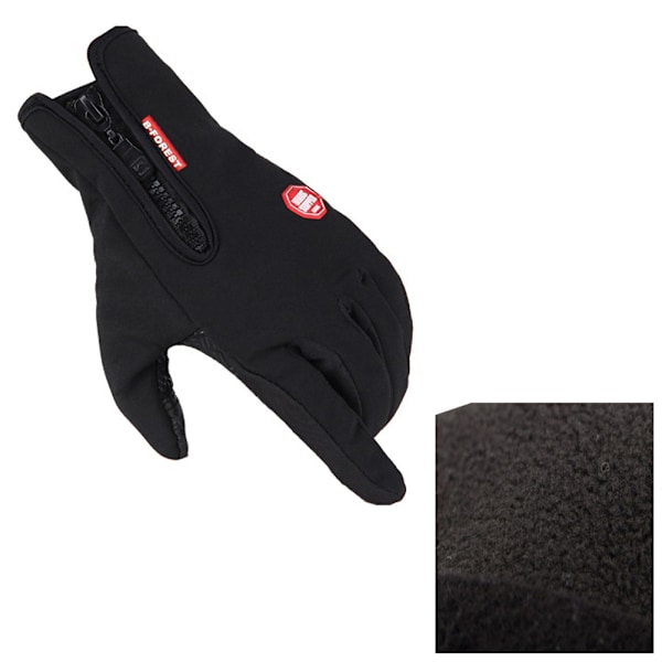 Mc Moped Cykelvindhandskar med Touch Svart XL