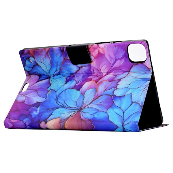 Fodral i PU-läder med mönster för iPad Pro 11 (2018) / (2020) / iPad Air 11 (2024) / Air (2020) / (2022) Multicolor Petal