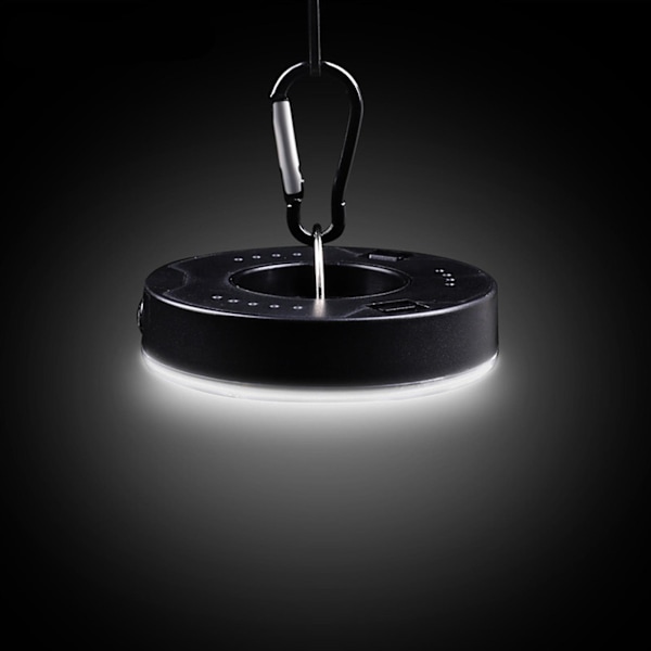 2x Golfhålslampor Lysande LED Glow 3 Ljuslägen för Nattgolf Vit (C)