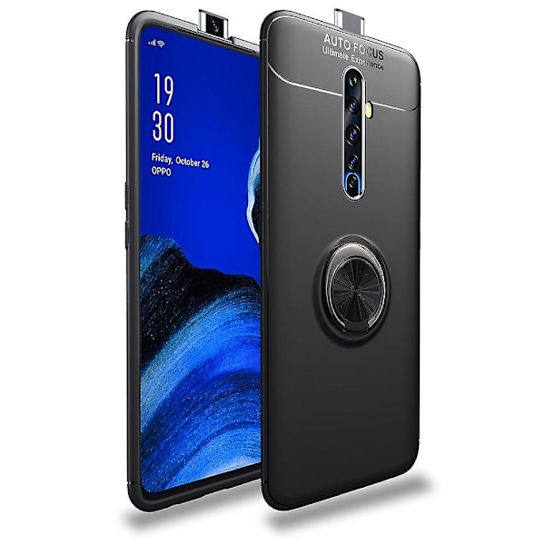 TPU-deksel med svart støtte for din Oppo Reno2 Z I6(FCC)