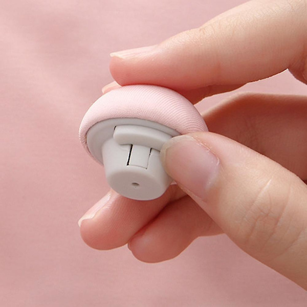 Sengedækken Betræk Knapper Fastgørelsesklips Fastgørelsesholder Gribe Klip Pink 8Pcs