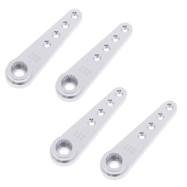 37mm 25T Styrservoarm Horn M2.5 Hål För RC Bil Båt Futaba 4 Stycken (C)