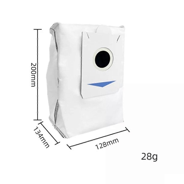 Ecovacs Deebot X5 Omni/X5 Pro pölypussille, robotti-imurin varaosa pölynkeräyspussi I6(FCC)