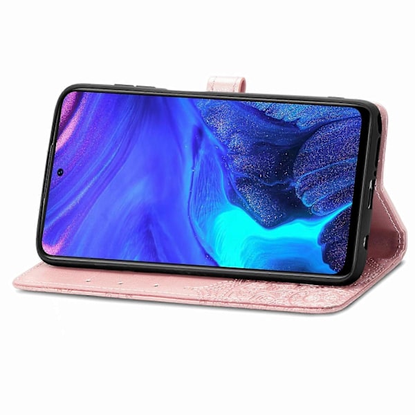 För Infinix Note 10 Pro Mandala Präglingsmönster Horisontellt Flip Läderfodral med Hållare & Kortfack & Plånbok & Snodd I6(FCC)