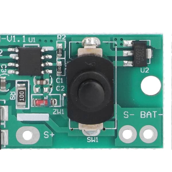 Fjärrkontroll solcells kretskort långvarig automatisk effektminskning 3.2V/3.7V lampkontrollmodul