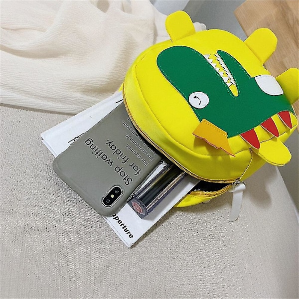 Ryggsäckar Söt Småbarn Barn Förskola Skolväska 3D Tecknad Dinosaurie Mini Ryggsäck Ny Baby Pojke Flicka Skola (C)