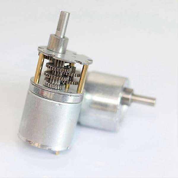 JGB37-3530 DC-motor 12V Mini DC Växelmotor Högt Vridmoment Växelmotor Metallmotor För Smarta Hem 107rpm (C)