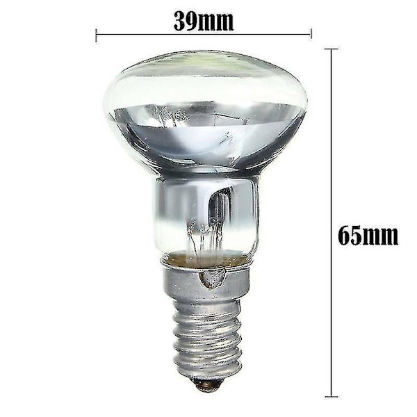 5 stk. Udskiftnings Lava Lampe E14 R39 30W Spotlight Skrue Pære Pære XC[C]