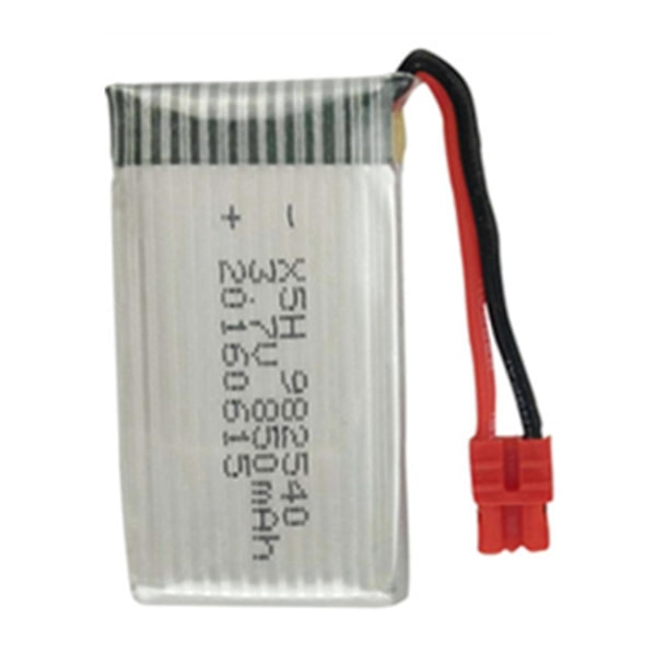 3.7V 850MAH Drone Li-Po Batteri med USB Hurtiglader til X5HW X5HC RC Quadcopter Reservedele Drone Tilbehør