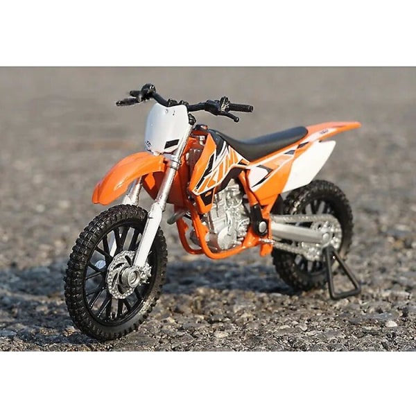 Welly 1:18 KTM 450 SX-F Alloy Motorcykel Modell Diecast Metal Toy Motorcykel Modell High Simulation Collection Barnleksaker Present With foam box1