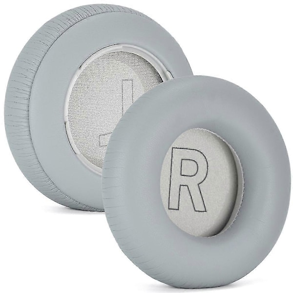 Holdbare Ørepude til Bo Beoplay H9 3. Gen3 Headset - Proteinlæder Ørepude -dd Gray