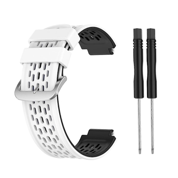 För Garmin Approach S2 / S4 Tvåfärgat Silikon Armbandsur (Svart Gul) I6(FCC)