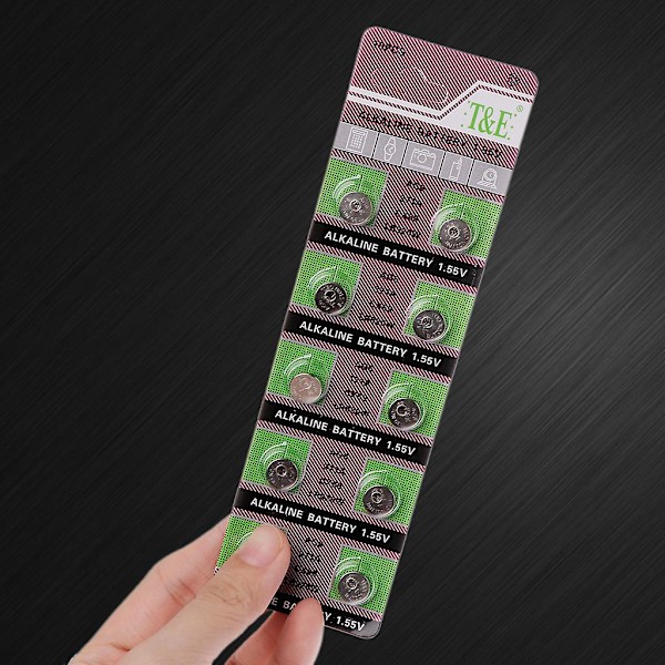 Ag6 Engångsbatterier Alkaliska Knappcellsbatterier Sr920sw Lr920 Sr927 L921 Lr69 Sr920 För Klocka Fjärrkontroll - 10st