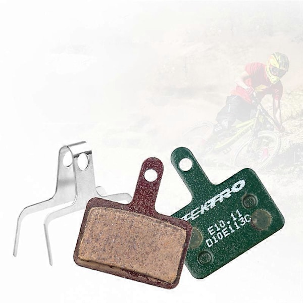 TEKTRO 2 Par E10.11 Bromsbelägg Cykel Hydraulisk för Shimano M335 395 (C) Green
