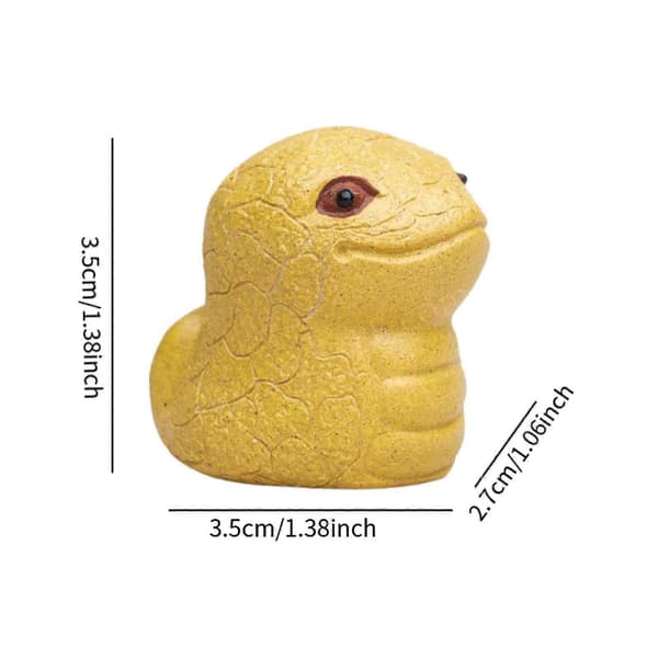 Miniatyr Orm Staty 6cm Hög Perfekt Sovrumsinredning