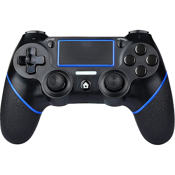 Timoom PS4 Controller Trådløs Bluetooth Spilkontroller Gamepad Til PS4 Med Touch Panel Blue
