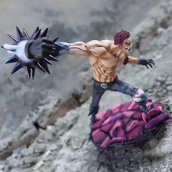 20cm Anime One Piece Figur Charlotte Katakuri BIGMOM Actionfigur PVC Statue Samling Dekorasjon Dukker Barn Lekegaver without box