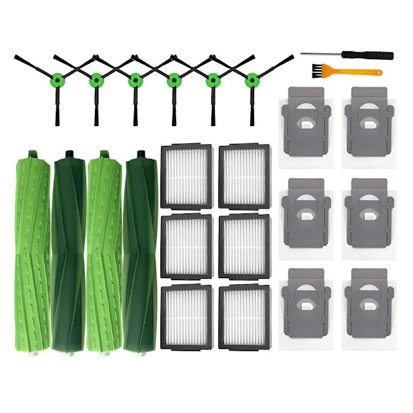 Huvudsida Borst Hepa Filter Tillbehör Delar För Combo I5 / I5+ / J5 / J5 + Robotdammsugare