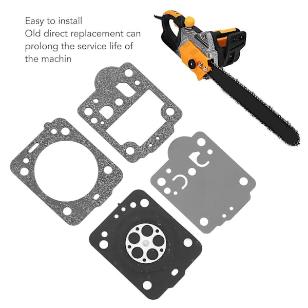 Motorsågs Packningsbyte Tillbehör för Zama RB149 C1T EL41A C1T W33 för Husqvarna 235 240 435 435E Reparationssats NO.4658 (FCC)