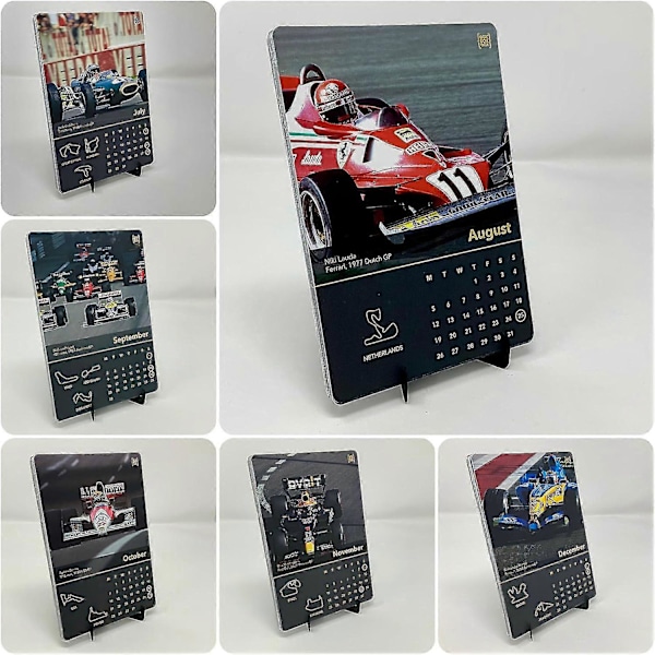 F1 2024, F1 Racing, F1 2024 Skrivbordsdekoration, F1 för F1-älskare, För F1 Racing-fans