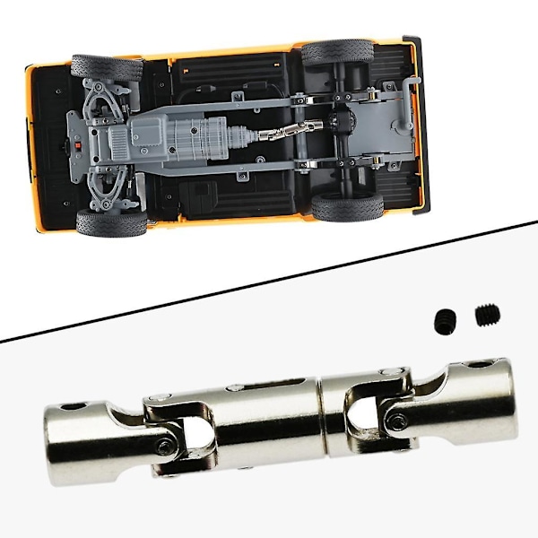 RC-auton pohjan metalliosasarja 1:10 malli WPL D42 takavetoakselille (C)