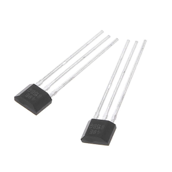 10 stk 49E Hall-element OH49E spenningsregulator Hall-effektsensor lineær bryter Black
