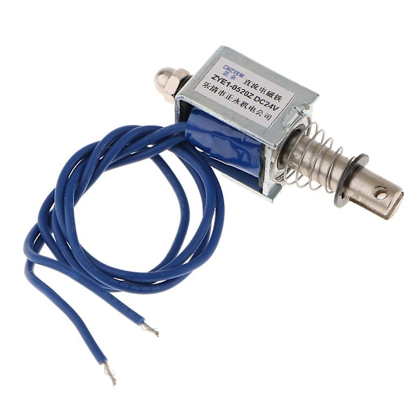 2xZYE1-0520Z Öppen Ram Linjär Mini Push Pull Solenoid Elektromagnet Återställning (C)